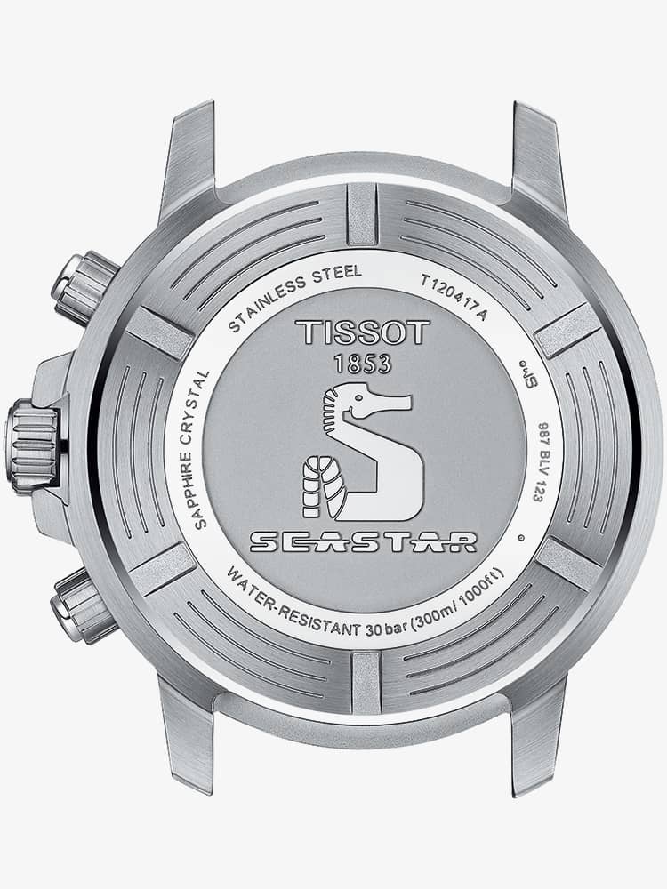Tissot - Seastar 1000 Stainless Steel Bracelet Blue Dial Men's Watch - 120.417.11.041.03