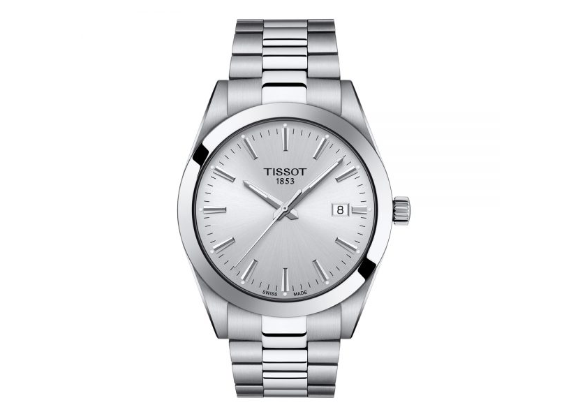 Tissot - Gentleman Silver Dial Men's Watch - 127.410.11.031.00