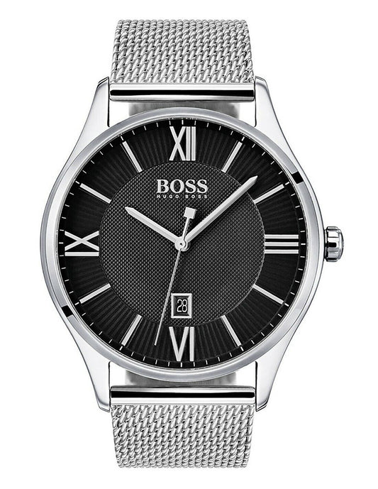 Hugo Boss - Governor Black Dial Men's Watch - 1513601